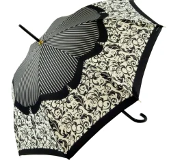 Guy De Jean "Brocart" Noir Et Blanc