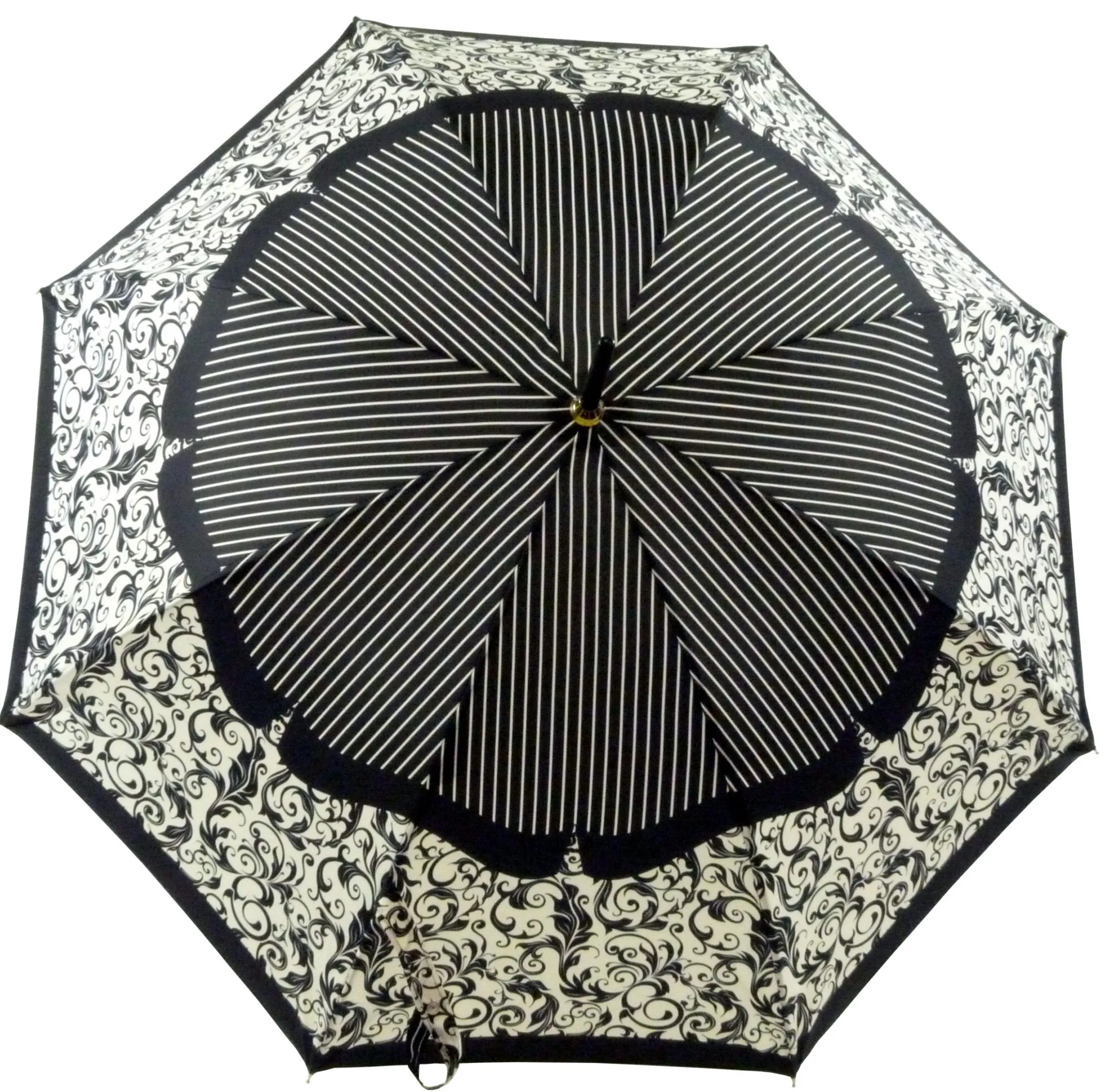 Guy De Jean "Brocart" Noir Et Blanc