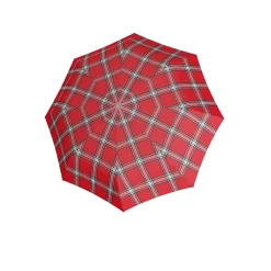 Knirps T.200 Check Red'N Navy 5191